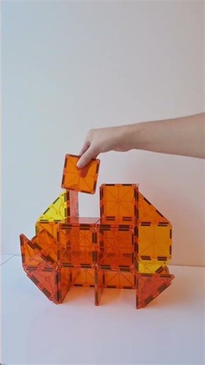 Pumpkin Ball Run with MAGNA-TILES®