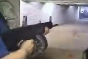 Full-Auto Shotgun Gets Some Indoor Range Action