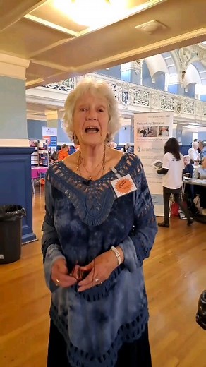 Margaret Simpson, the Chair of 50 Network and Organiser of Oxford’s UN Older People’s Day. Looks forward to seeing you today. Join us today at Oxford Town Hall on Wednesday, 4th October, from 10 am to 3 pm. Free entry #UNIDOP2023 | Oxford City Council