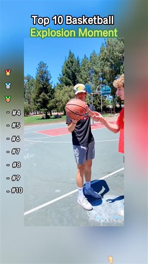 Top 10 Basketball Explosion Moments 💥😂🤯#basketball #funny #fails