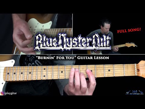 Blue Oyster Cult - Burnin' For You Guitar Lesson