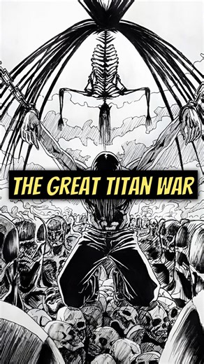 Great Titan War in 40 Seconds || #shorts