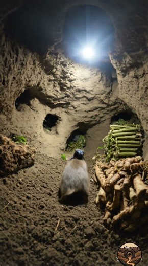 POV: GoPro on a Pocket Gopher Reveals Its Hidden Underground Burrow 🐹