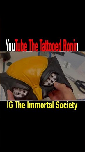 DIY Cosplay Mask Eyes