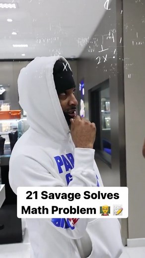 𝟮𝟭 𝗦𝗮𝘃𝗮𝗴𝗲 𝗙𝗮𝗻𝗽𝗮𝗴𝗲 𓃵 on Instagram: "Savage solves math problem 👀"