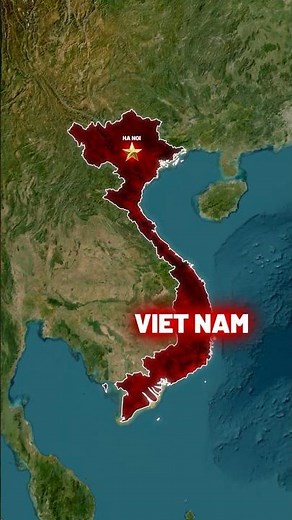 The territory of Vietnam on Earth #MapX #geography #vietnam