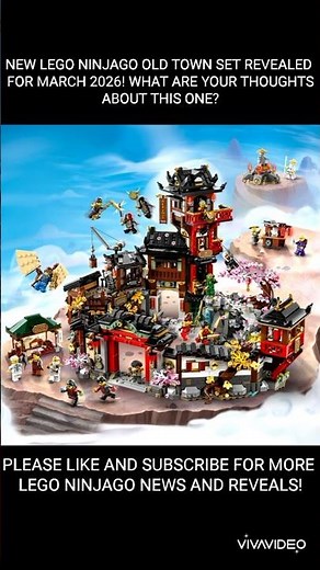 NEW LEGO NINJAGO 71861 THE OLD TOWN SET REVEALED! | 2026 First Look #lego #ninjago #legoninjago