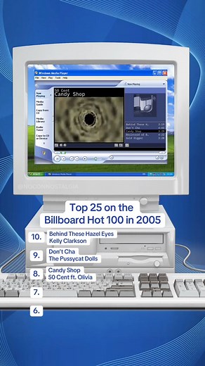 2.3K views · 37 reactions | The Top 25 Billboard Hot 100 For 2005 (aka 20 years ago) #nostalgia #2000s #2000snostalgia #2000smusic #90skids (1) | 90s Vibes | Facebook