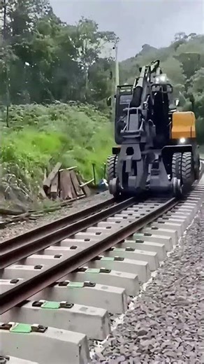 Railway Sleeper Replacing Machine Track Adjustment Site