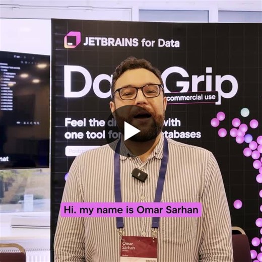 Discover how Omar Sarhan, a Data Engineer at Geolytix, helps developers and data scientists work with geospatial data to create models. With DataGrip, he has the toolkit he needs to manage code and… | JetBrains
