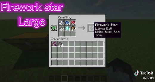 How To Make TechnoBlade's Crossbow🐷#technoblade #Crossbow #FireWork #Minecraft #mc #Fyp
