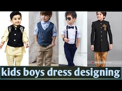kids boys fashionable wedding function dress designing ideas.
