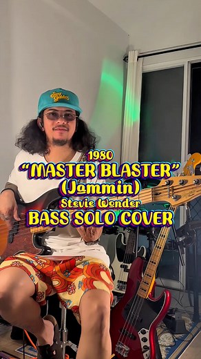 247 reactions · 20 shares | Happy Sunday!  Mangingiliti lang saglit! Master Blaster  #steviewonder #80s #basscover | Ouie Dmngo | Facebook