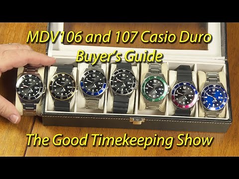 Casio Duro MDV106 and MDV107 Buyers Guide 2024