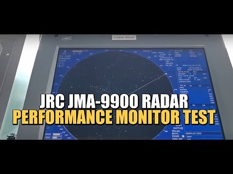 PERFORMANCE MONITOR TEST , MAGNETRON CHECK JRC JMA-9900 RADAR (JMA-9922-6XA, JMA-9932-SA) | UASUPPLY