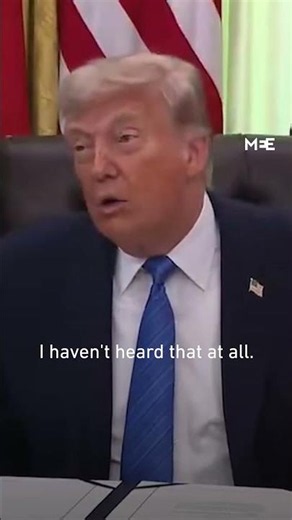 Trump says no war between Turkey and Israel as long as he is president