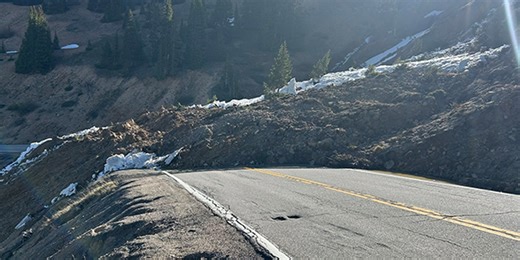 Massive landslide closes Colorado's Loveland Pass indefinitely as summer travel gets underway