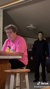 MICHAEL MYERS PRANK ON GRANDMA! #fyp #angrygrandma #hilarious #comedy #prank #halloween #scary #grandma #youtube #viral #trending #foryourpage #makethisviral #lol #funny