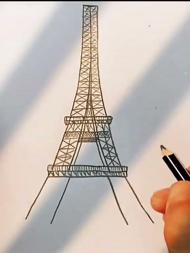 Comment dessiner la Tour Eiffel