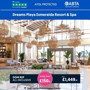 NEW DEAL ALERT - NEW RESORT OPENS 2025 💙 SAVE UP TO 34% 💙 DOM REP NOW FROM £1,449pp SECURE TODAY FROM £150pp DEPOSIT ✈️ INCLUDING FLIGHTS, TRANSFERS & LUGGAGE ✈️ Tap the link for all the info 👉 bit.ly/3YtJTOn What's The Deal? 7nt 5* All-Inclusive Dom Rep Escape with Swim Out Suite and Extras ⭐️ Based on 2 Adults departing from GATWICK select dates APR-JUN, SEP 2025 ⭐️ Extend your stay: 10 nights from £1,749pp 14 nights from £2,249pp ⭐️ Alternative dates, departure airports and durations avail