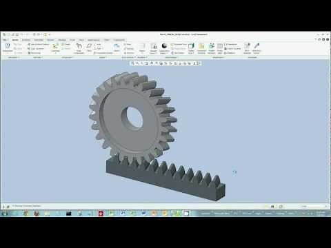 Creo Parametric - Mechanism Dynamic Gears