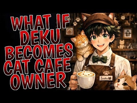 What If Deku Becomes Cat Cafe Owner | Movie