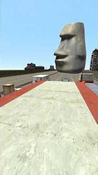 Moai And Police Vehicle Chasing On Road Nextbots Gmod