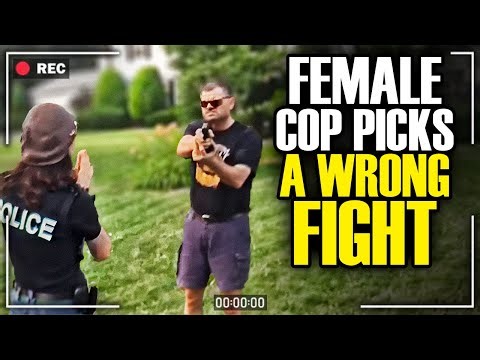 Delusional Female Cop MAKES UP Own Laws, Then…