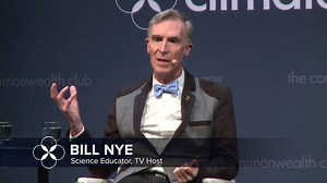 Once the baby boomers "age out," Bill Nye The Science Guy explains, "Then the scientifically literate people will emerge and get to work on climate change very quickly...I think the pendulum will swing back really fast." | Climate One