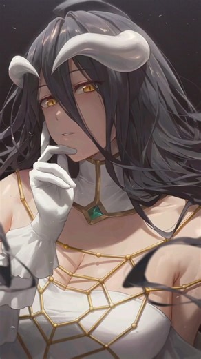 No Waifu?! #overlord #albedo #anime