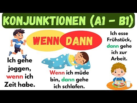 Improve Your German: Mastering Wenn und Dann | Learn German | A1-A2-B1 |