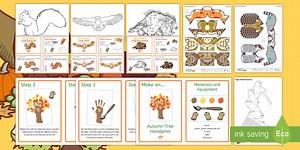 Autumn Crafts Resource Pack
