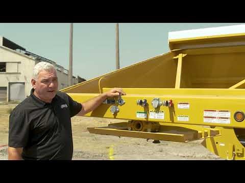 Belly Dump / Bottom Dump Trailer Walkaround - The Originator Belly/Bottom Dump Trailer by Load King
