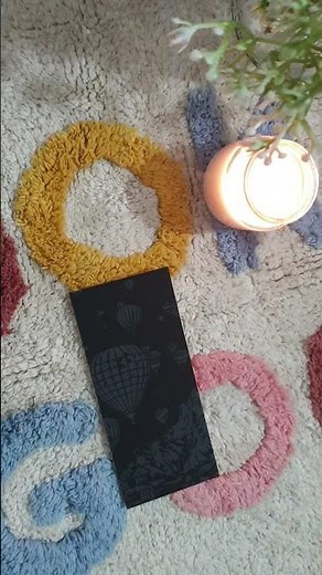 ASMR Scratch Art in Candle Light | 60-Sec Cozy Reveal #shorts