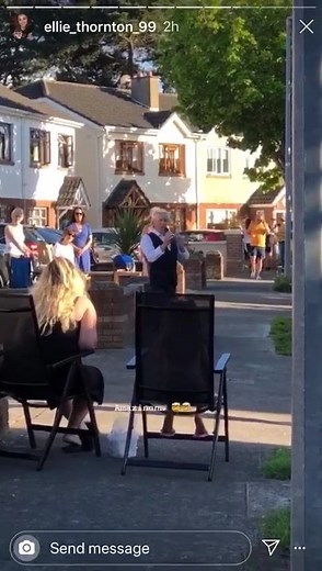 WATCH🎥: Great to see Matt Dodd still entertaining the crowd and keeping spirits up in in Whitethorn, Palmerstown. Matt, a finalist from Ireland’s Got Talent 2018 this week also celebrated his 71st birthday! Happy birthday Matt! 🥳 (Video: Adel Walsh) | The Echo Newspaper