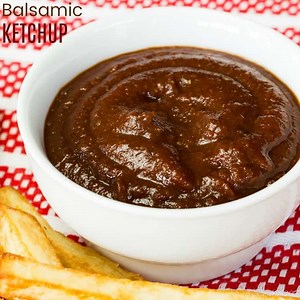 Balsamic Ketchup - Rich and Savory Homemade Condiment!