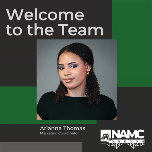Please join us in welcoming Arianna “Ari” Thomas to the NAMC-Oregon team! Arianna is a graphic designer and Marketing Coordinator passionate about amplifying Member voices and increasing visibility for programs and partnerships that support small businesses owned by People of Color. She brings experience in branding, digital content, and multimedia storytelling, creating visuals and messaging that foster connection, promote inclusion, and drive impact. Outside of work, Arianna enjoys exploring n