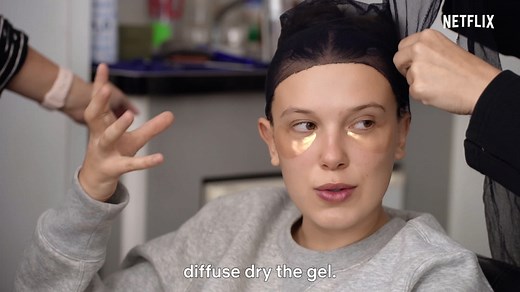 634K views · 4.8K reactions | Millie Bobby Brown takes you inside the hair & makeup trailer to show how she transforms into Eleven. | Netflix | Facebook