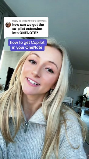 Replying to @My3pitbulls how to get Copilot in your Microsoft OneNote!! 💻 #onenotetips #microsoftonenote #copilot #microsoftcopilot