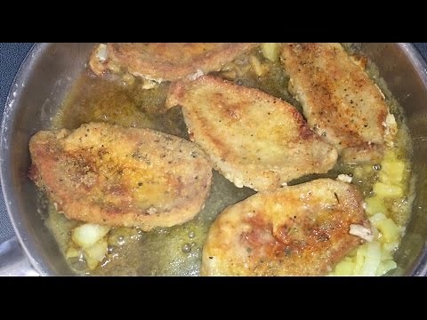 HOW TO FRY THE PERFECT PORK CHOP | THIN PORK CHOPS | PJ Danita