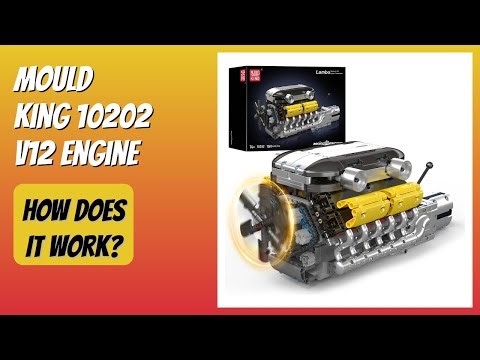 REVIEW (2026): Mould King 10202 V12 Engine. Features
