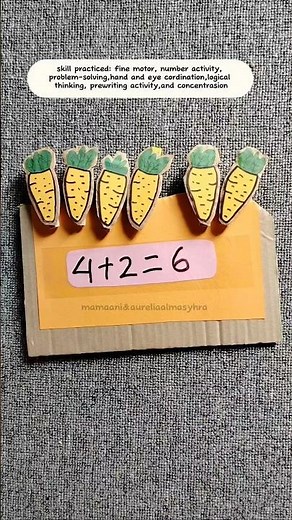 MATH ACTIVITY IDEA FOR TODDLER #preschooll #toddleractivities #montessori