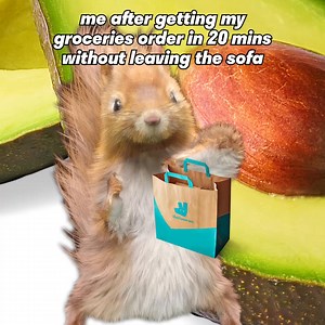 Groceries delivered in as little as 20 minutes 🍎🧀🥚🥦 Order now! Delivery times may vary | Deliveroo