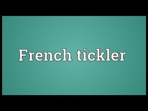 French tickler Meaning