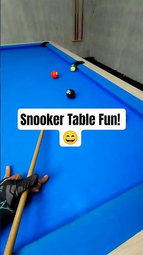 Snooker Table Fun! 😄#shorts #funny #8ballpool #pool #billiardsgame #billiards