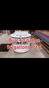 Dual 40g X-Treme DOCK Tank with 110v mad drive pumps | X-Treme Bait Tanks