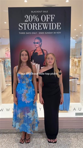 Our top picks from our 20% OFF store wide Blackout Sale 🖤 Visit us in-store and save! Hurry, ends Sunday ✨ | billy_j_store