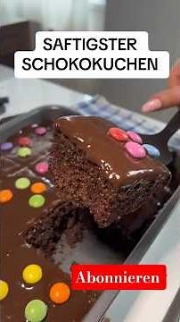 Saftiger geiler Schokokuchen !Der Wahnsinn #backen #kuchenrezepte #lecker #kuchen #easyrecipe