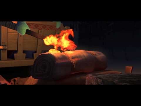 Frozen Clip 'Wolf Chase' HD