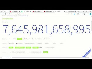 Numbers 1 to 1 Septillion